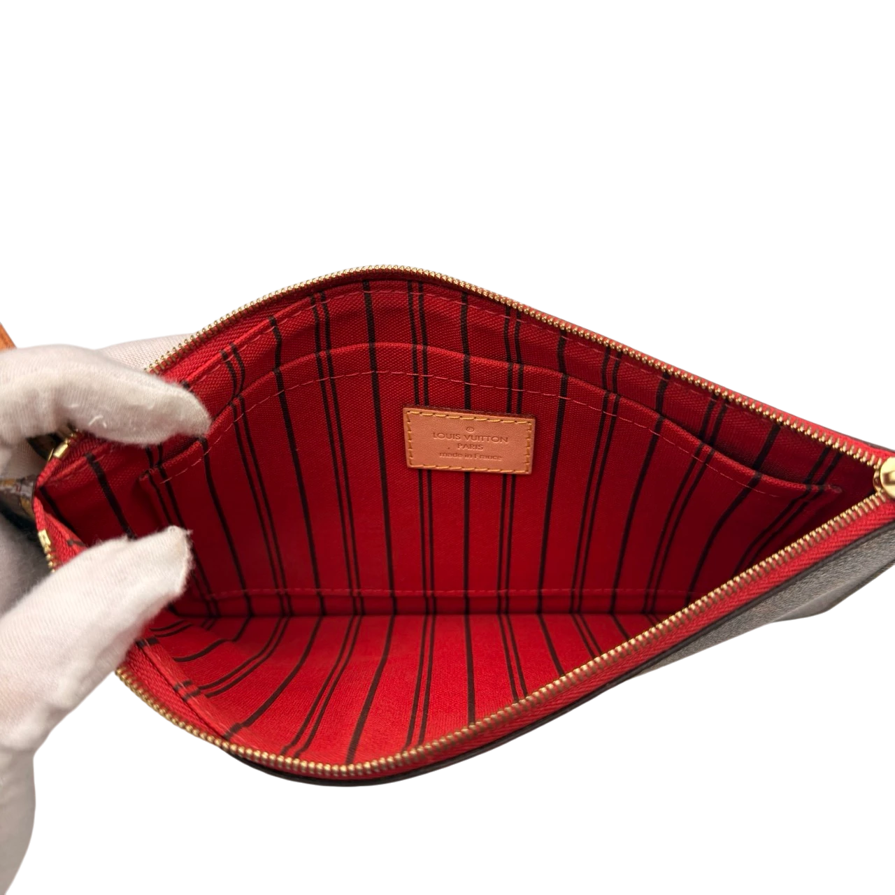 Louis Vuitton Shopper Neverfull MM monogram braun