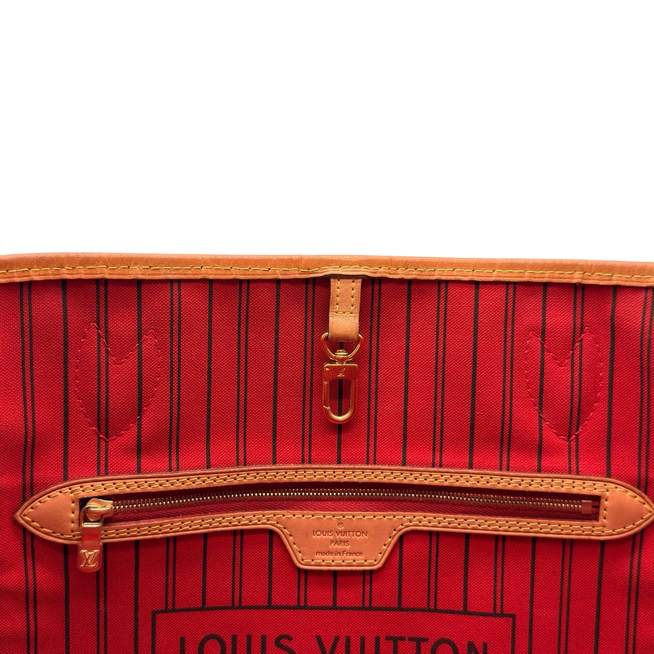 Louis Vuitton Shopper Neverfull MM monogram braun