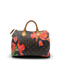 Louis Vuitton Handtasche Speedy 30 Roses Stephen Sprouse