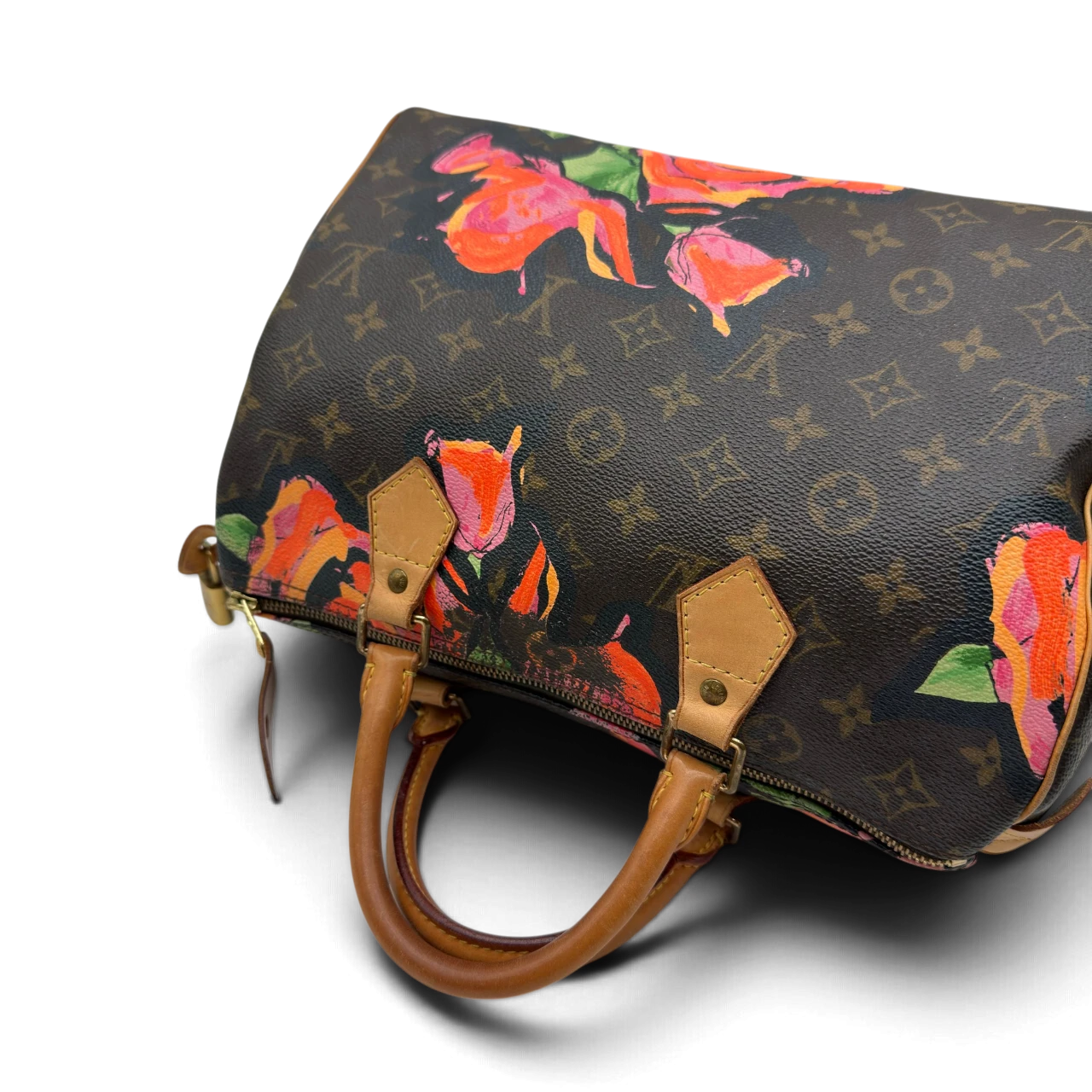Louis Vuitton Handtasche Speedy 30 Roses Stephen Sprouse