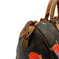 Louis Vuitton Handtasche Speedy 30 Roses Stephen Sprouse