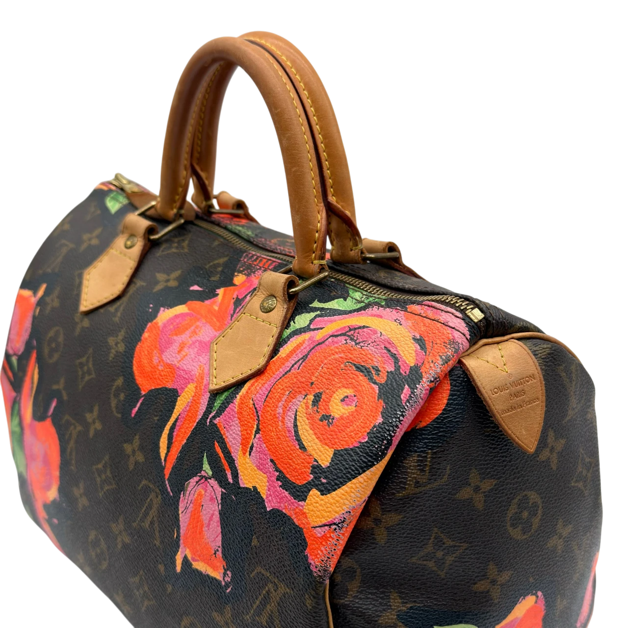 Louis Vuitton Handtasche Speedy 30 Roses Stephen Sprouse