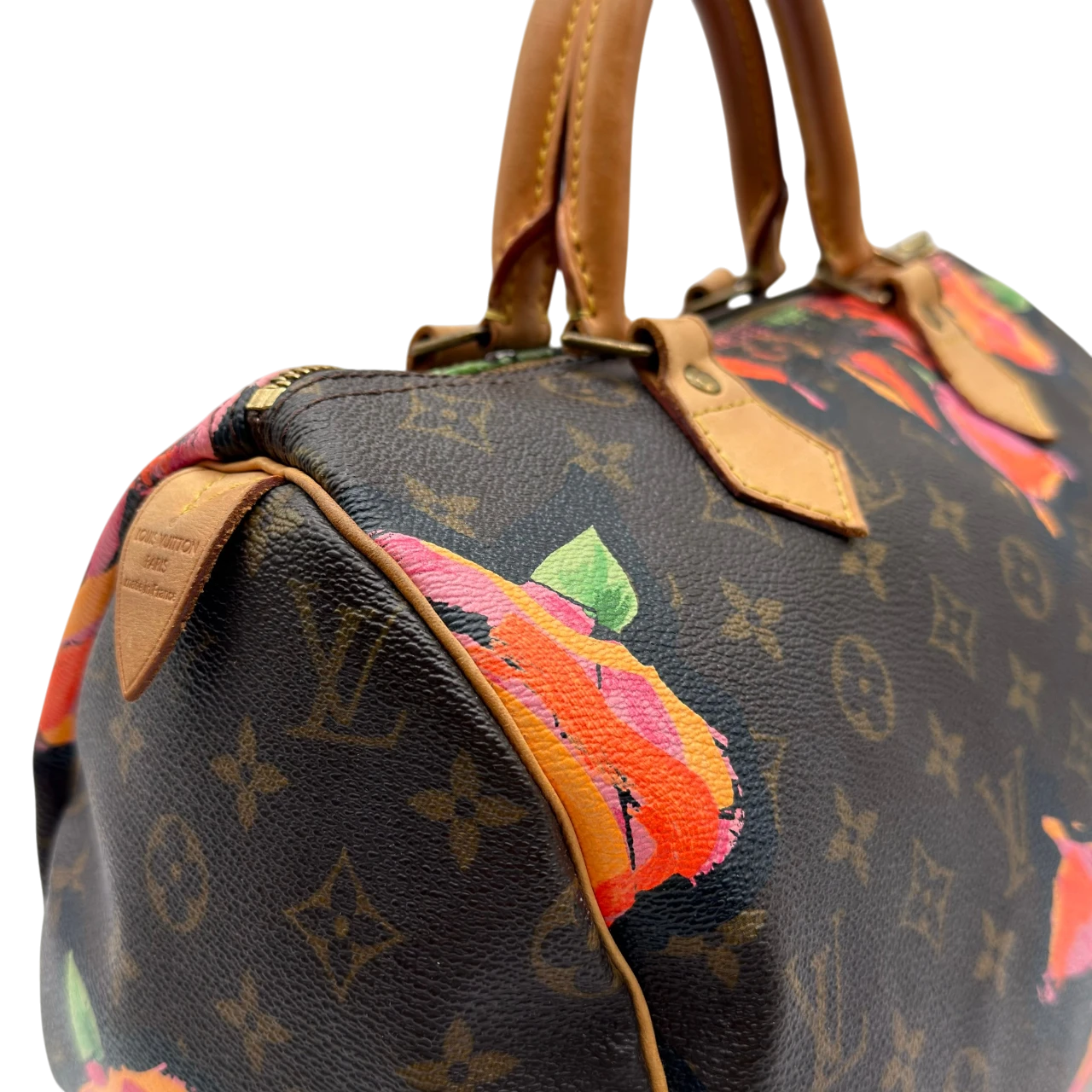 Louis Vuitton Handtasche Speedy 30 Roses Stephen Sprouse