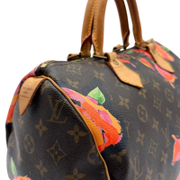 Louis Vuitton Handtasche Speedy 30 Roses Stephen Sprouse