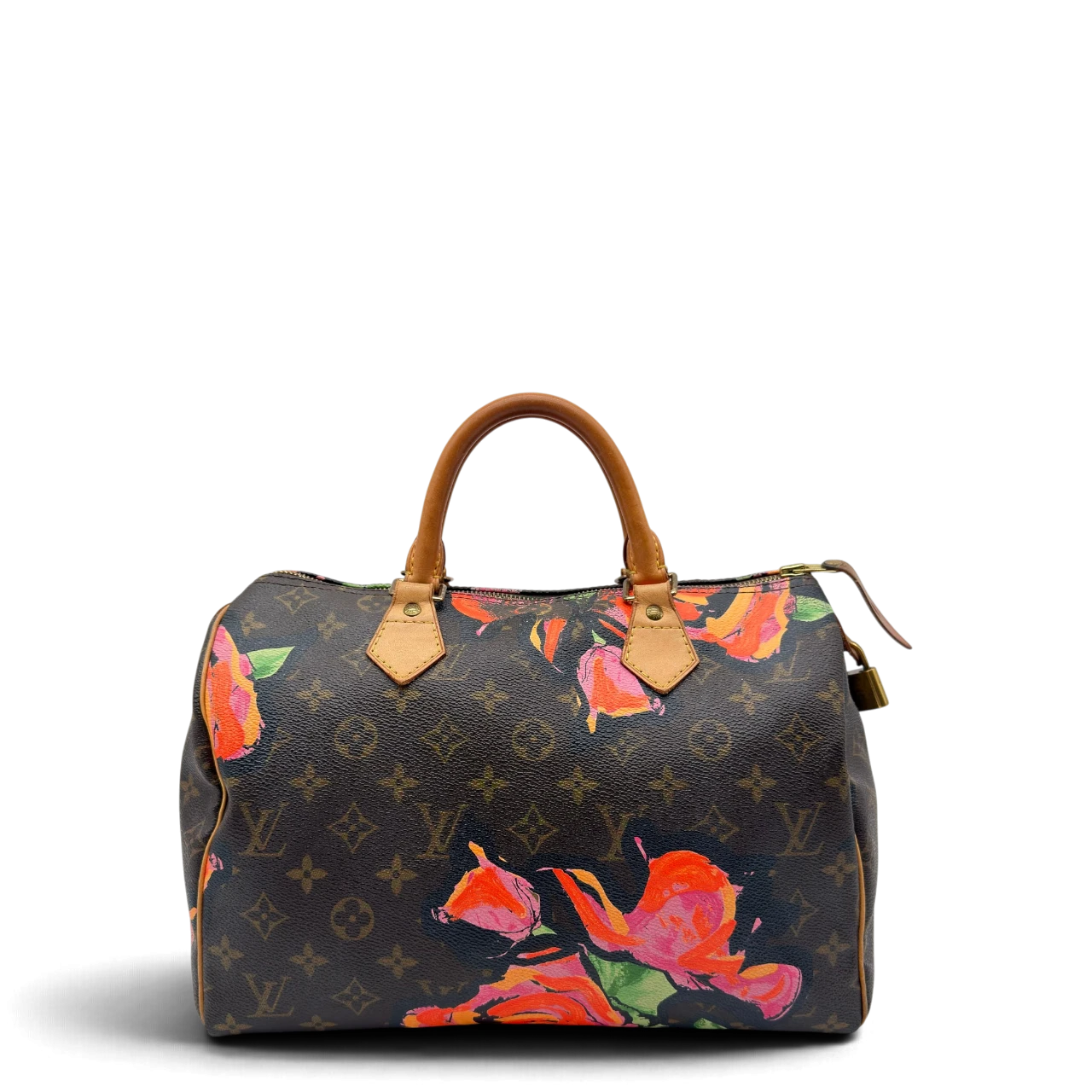 Louis Vuitton Handtasche Speedy 30 Roses Stephen Sprouse