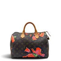 Louis Vuitton Handtasche Speedy 30 Roses Stephen Sprouse