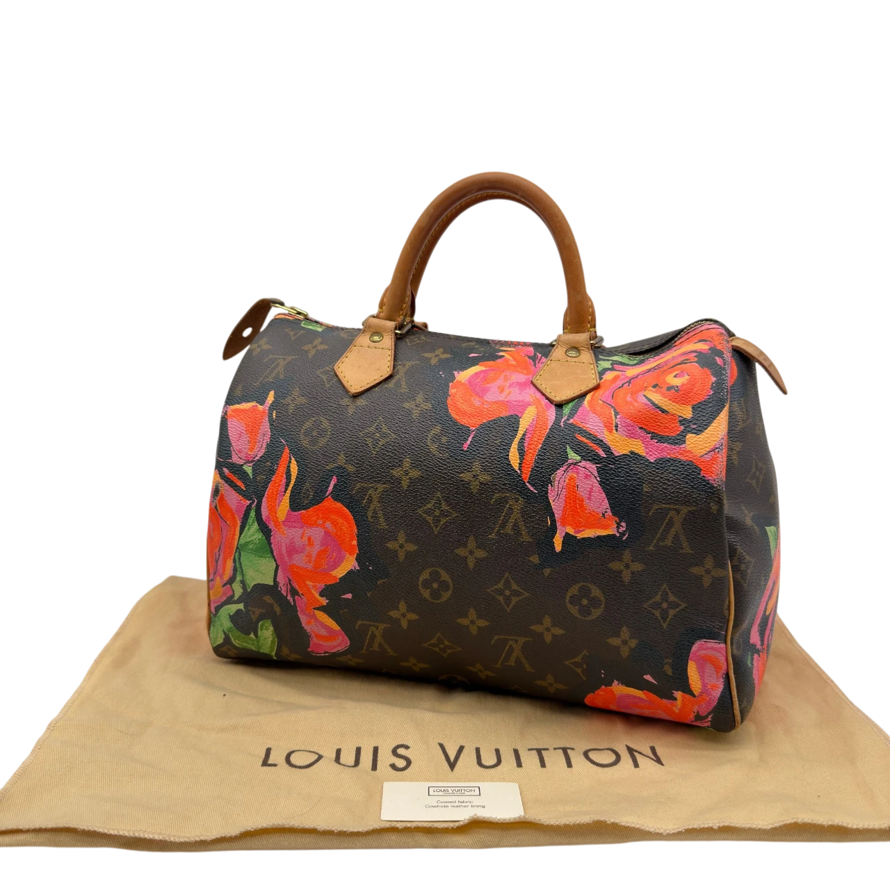 Louis Vuitton Handtasche Speedy 30 Roses Stephen Sprouse