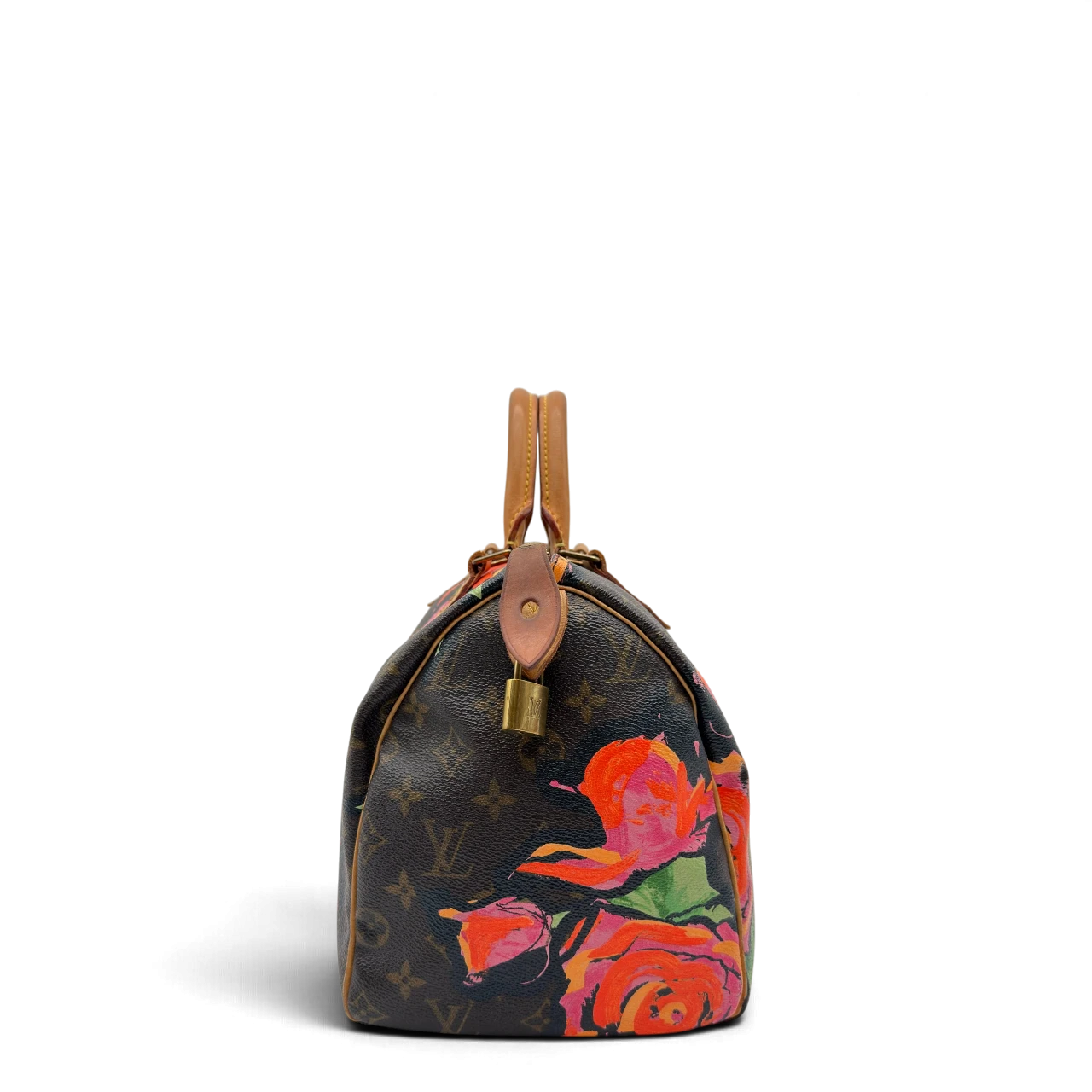 Louis Vuitton Handtasche Speedy 30 Roses Stephen Sprouse