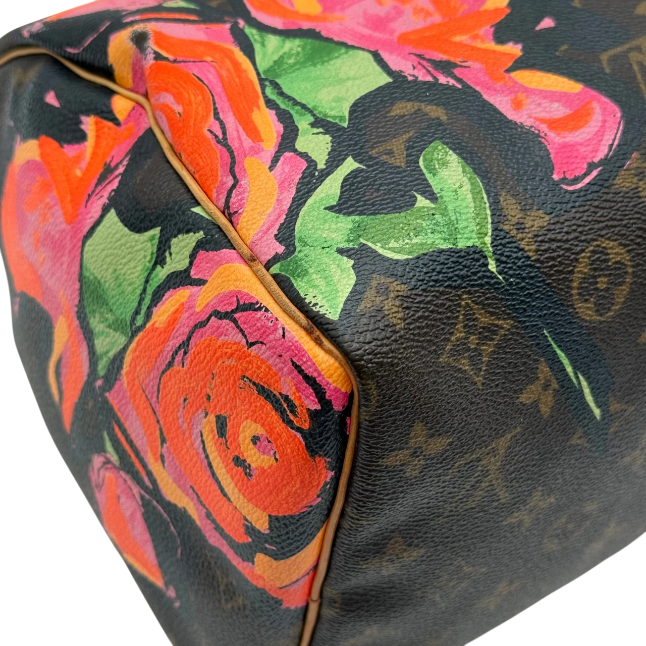 Louis Vuitton Handtasche Speedy 30 Roses Stephen Sprouse