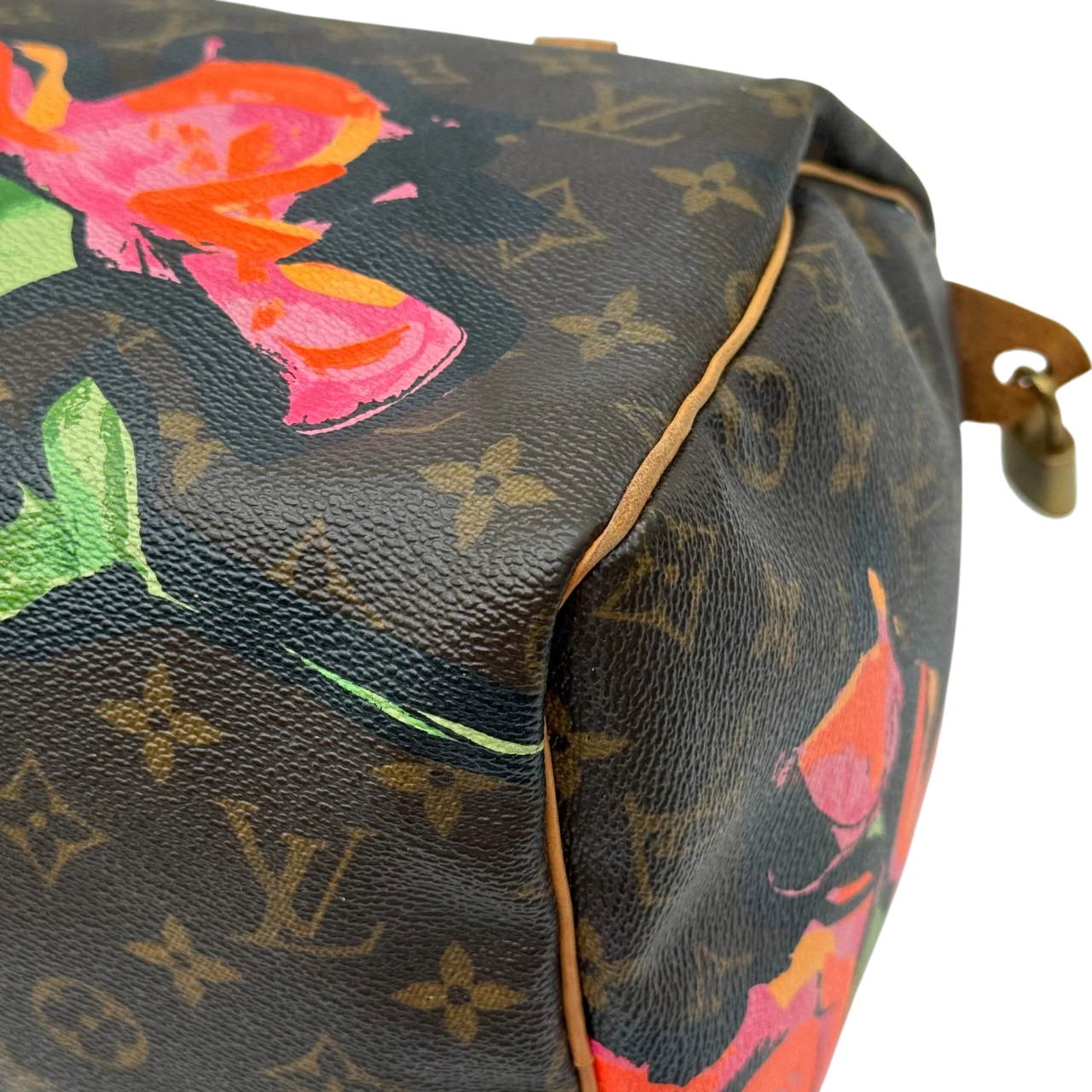 Louis Vuitton Handtasche Speedy 30 Roses Stephen Sprouse