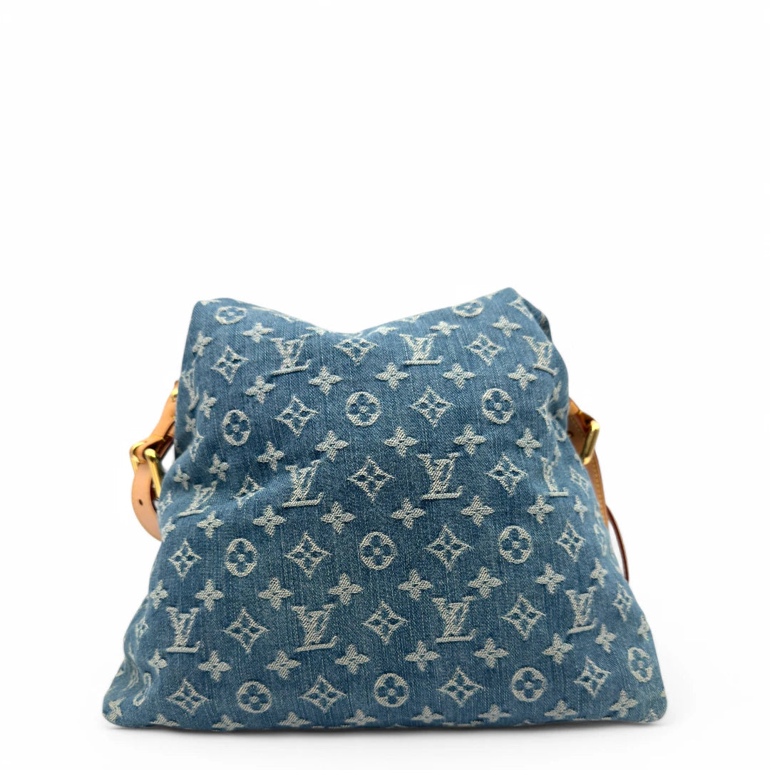 Louis Vuitton Umhängetasche Baggy GM Denim blau