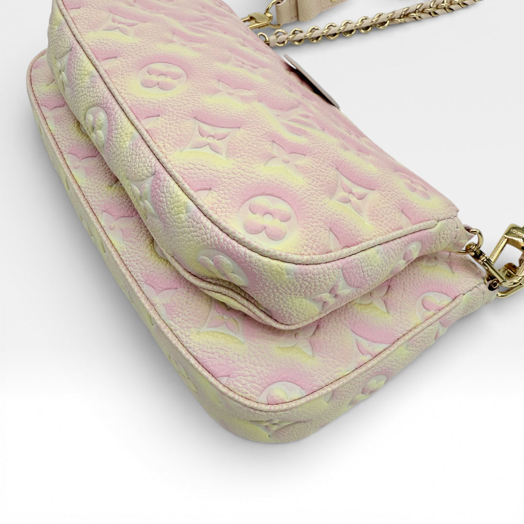 Borsa a tracolla Louis Vuitton Multi Pochette Accessoires Stardust
