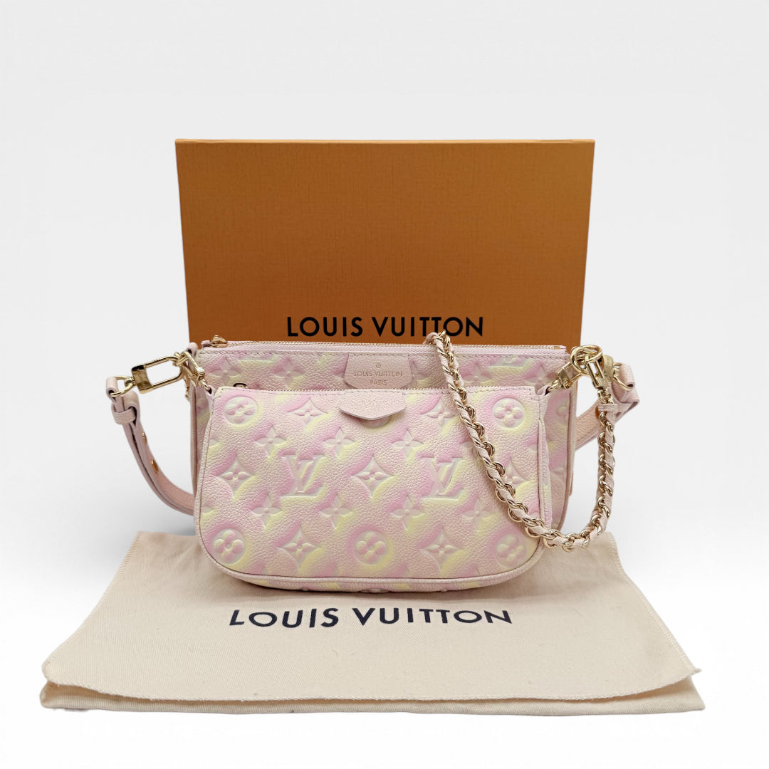 Borsa a tracolla Louis Vuitton Multi Pochette Accessoires Stardust