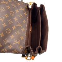 Louis Vuitton Umhängetasche Pochette Métis monogram braun