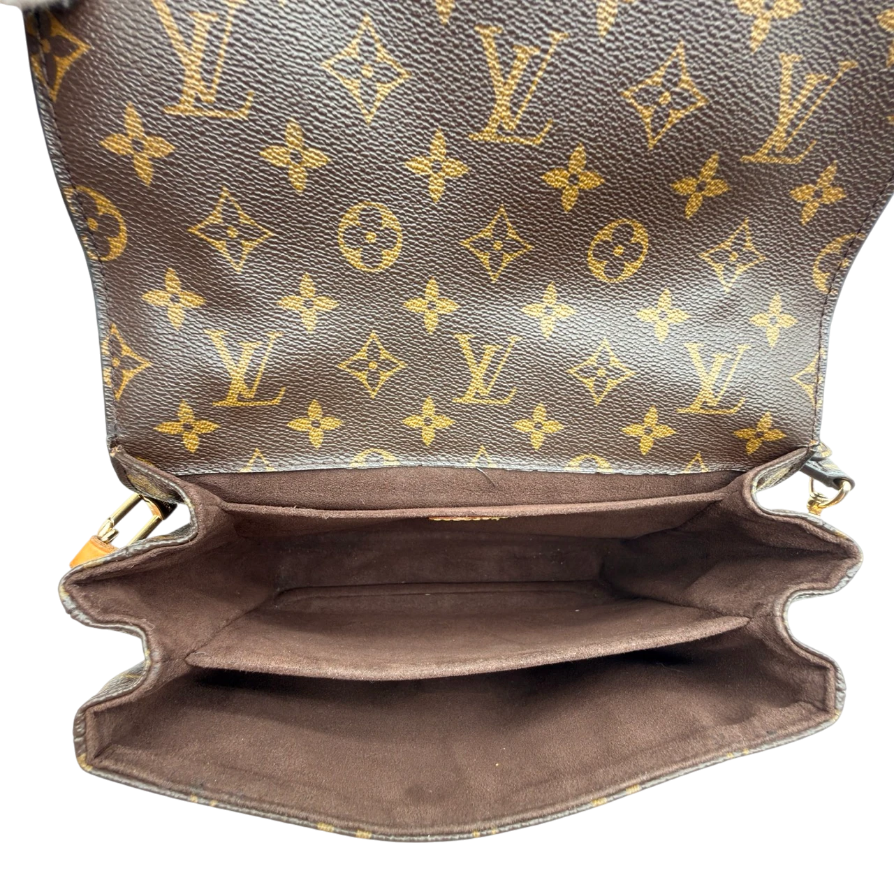 Louis Vuitton Umhängetasche Pochette Métis monogram braun