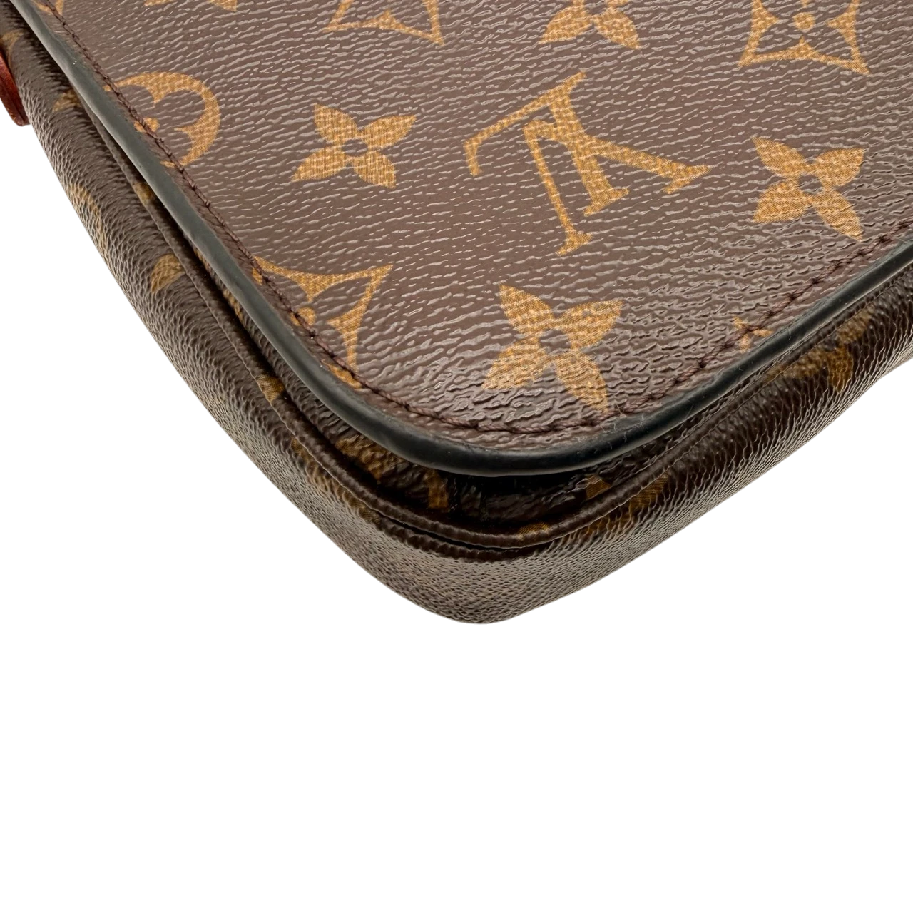 Louis Vuitton Umhängetasche Pochette Métis monogram braun