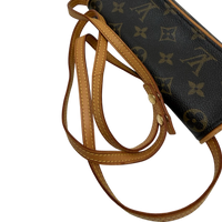 Louis Vuitton Umhängetasche Twin PM monogram braun