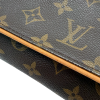 Louis Vuitton Umhängetasche Twin PM monogram braun