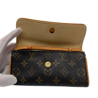 Louis Vuitton Umhängetasche Twin PM monogram braun