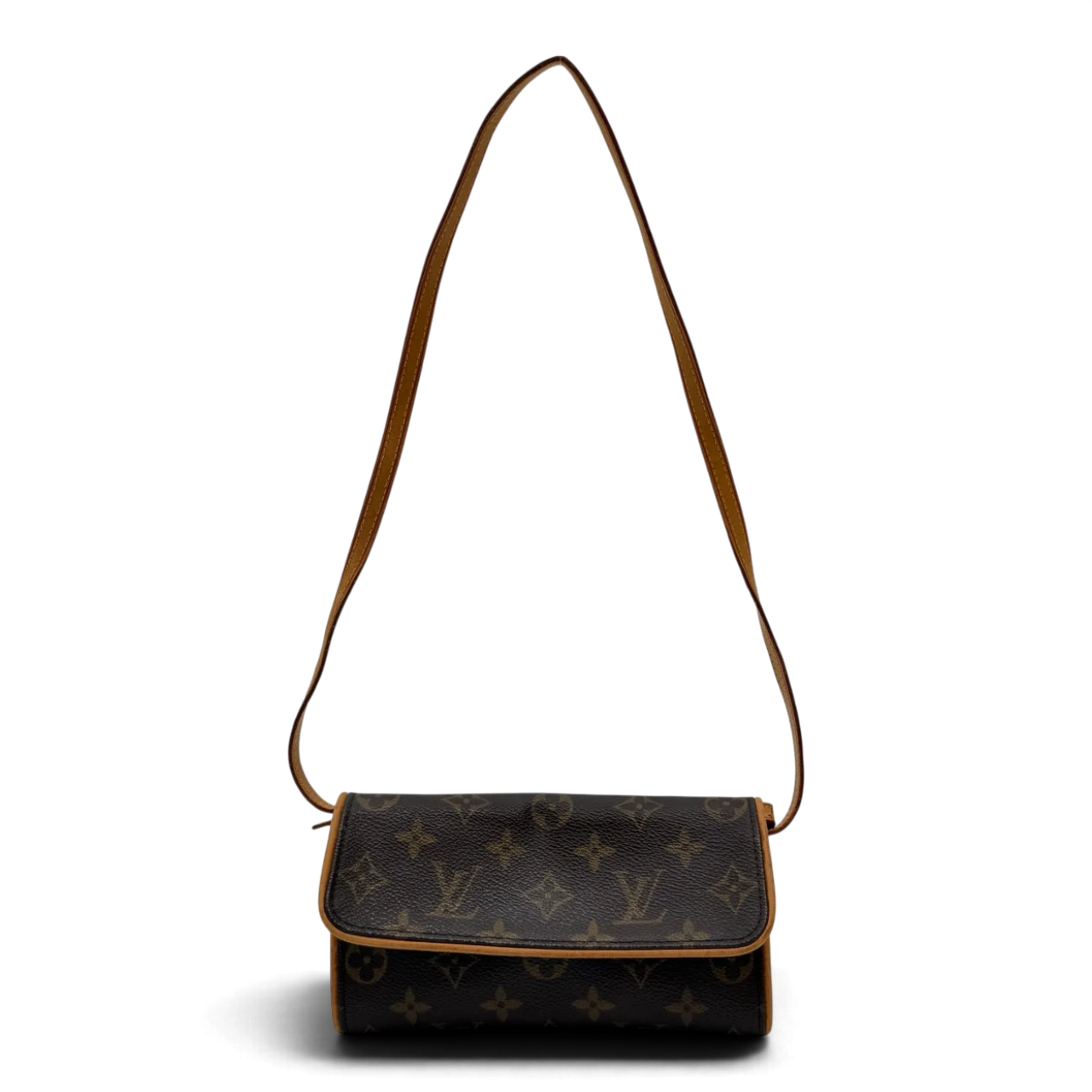 Louis Vuitton Umhängetasche Twin PM monogram braun