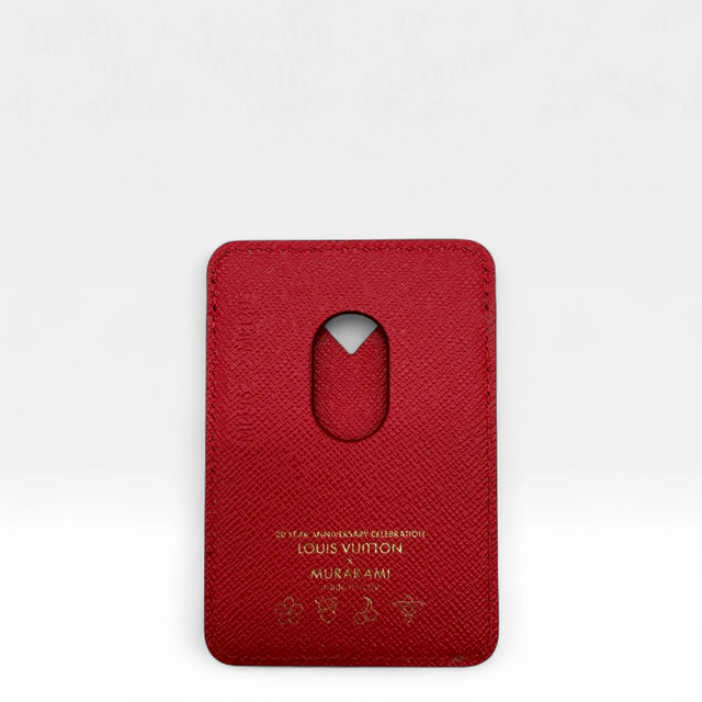 Louis Vuitton x Takashi Murakami Kartenetui Cherry Porte-Cartes Magnet