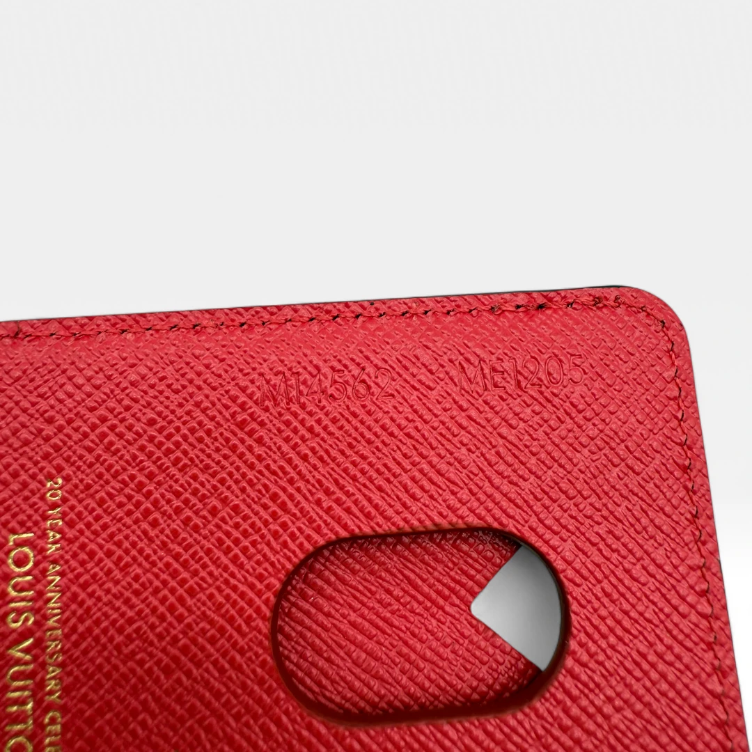Louis Vuitton x Takashi Murakami Kartenetui Cherry Porte-Cartes Magnet