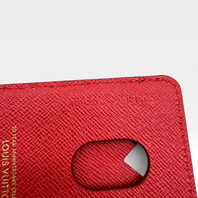 Louis Vuitton x Takashi Murakami Kartenetui Cherry Porte-Cartes Magnet