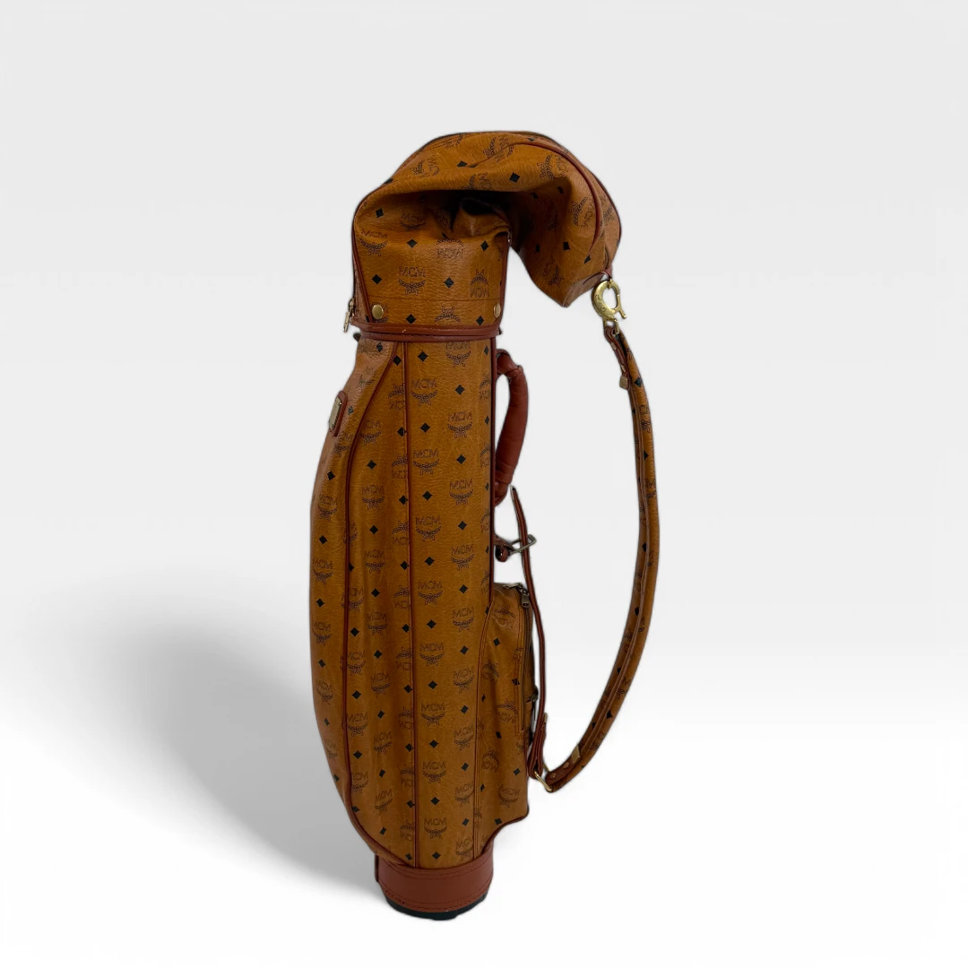 MCM Golftasche / Caddy Bag braun