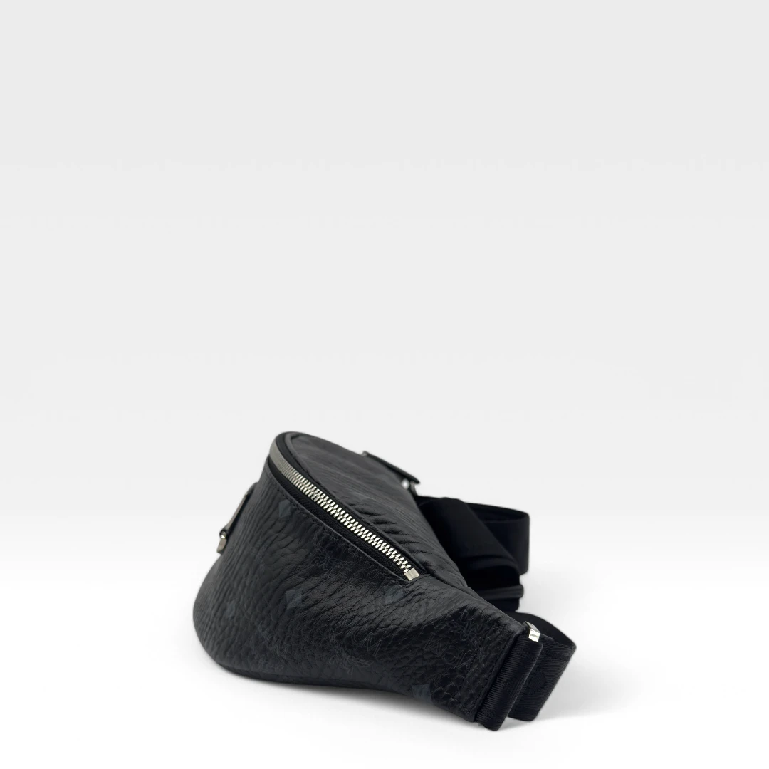 MCM Bauchtasche / Gürteltasche Fursten small schwarz