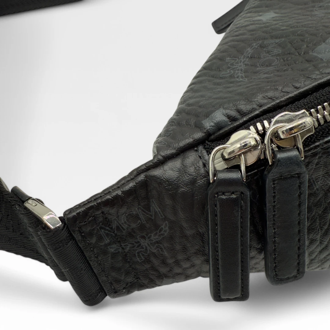 MCM Bauchtasche / Gürteltasche Fursten small schwarz
