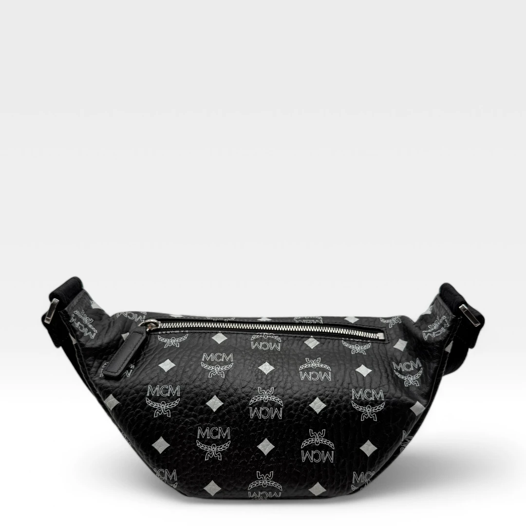 MCM Bauchtasche Fursten small schwarz