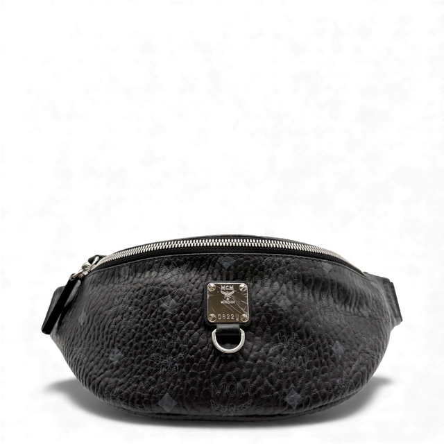 MCM bum bag / belt bag Fursten small visetos black