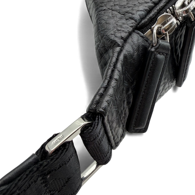 MCM bum bag / belt bag Fursten small visetos black