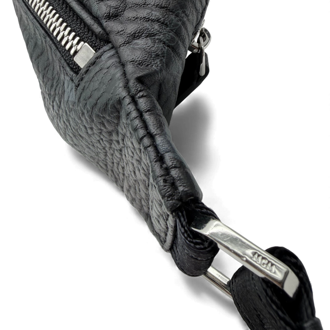 MCM bum bag / belt bag Fursten small visetos black