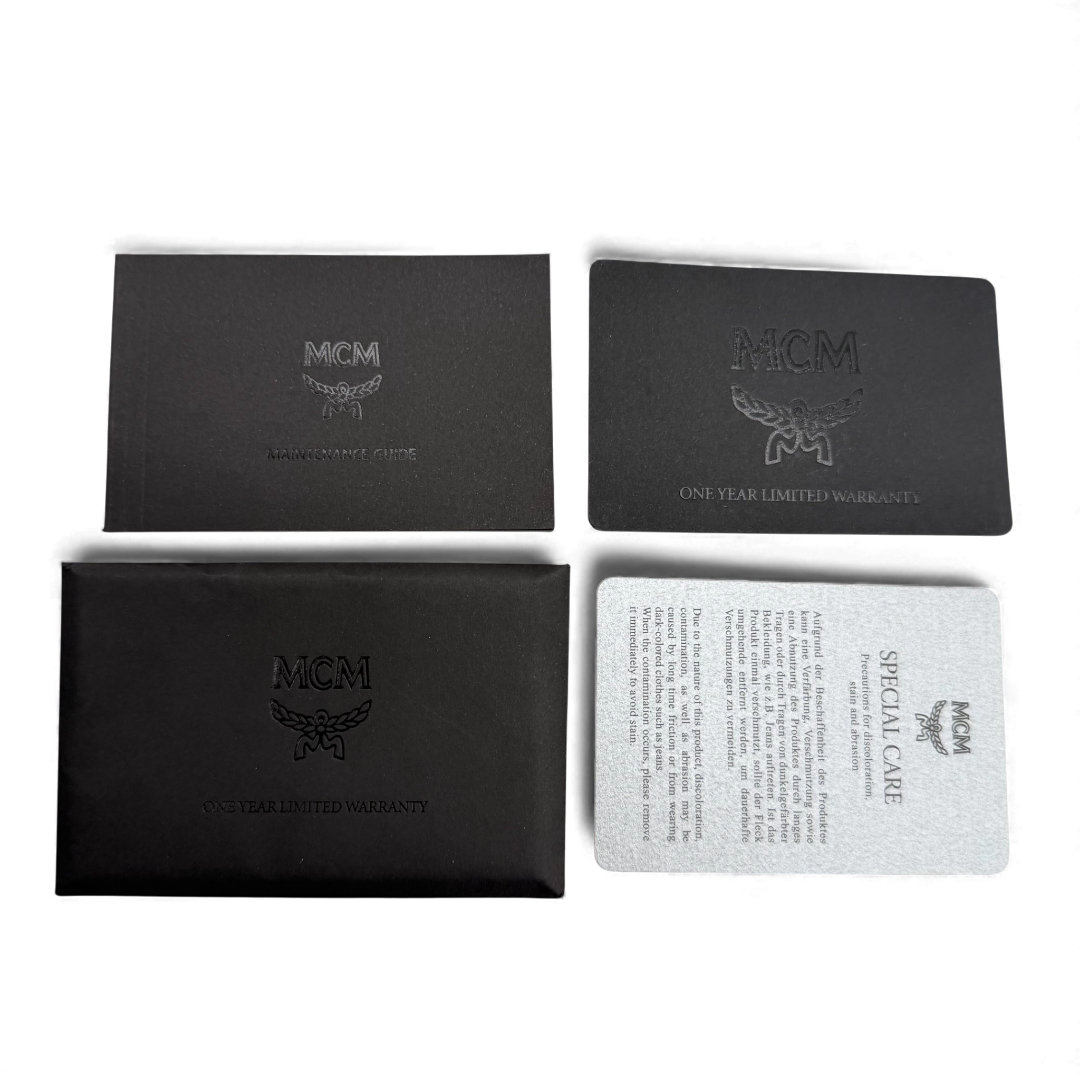 MCM bum bag / belt bag Fursten small visetos black