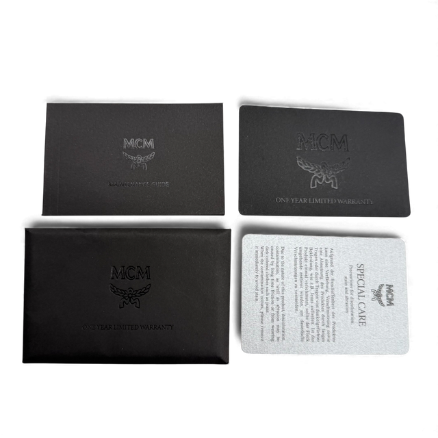 MCM bum bag / belt bag Fursten small visetos black