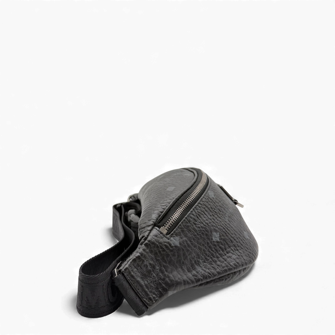 MCM bum bag / belt bag Fursten small visetos black