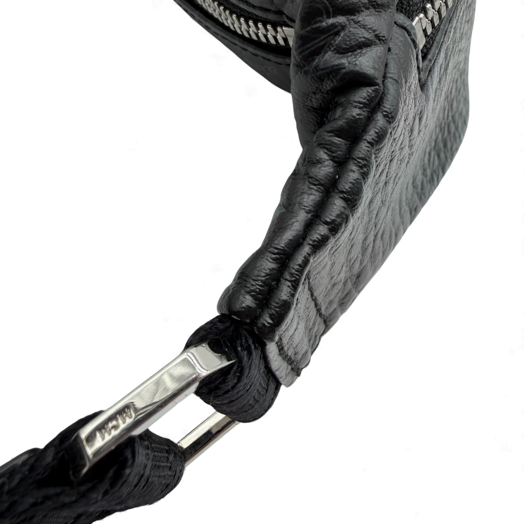 MCM bum bag / belt bag Fursten small visetos black