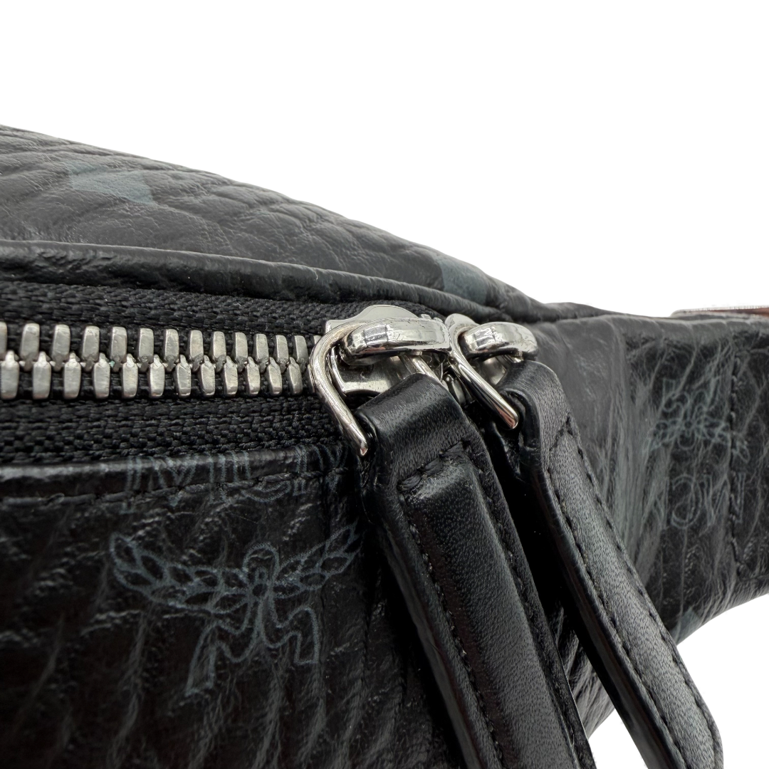 MCM bum bag / belt bag Fursten small visetos black