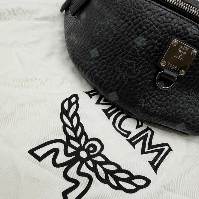 MCM bum bag / belt bag Fursten small visetos black