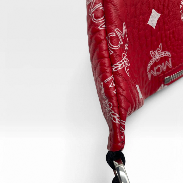 MCM Bauchtasche / Gürteltasche Fursten medium rot