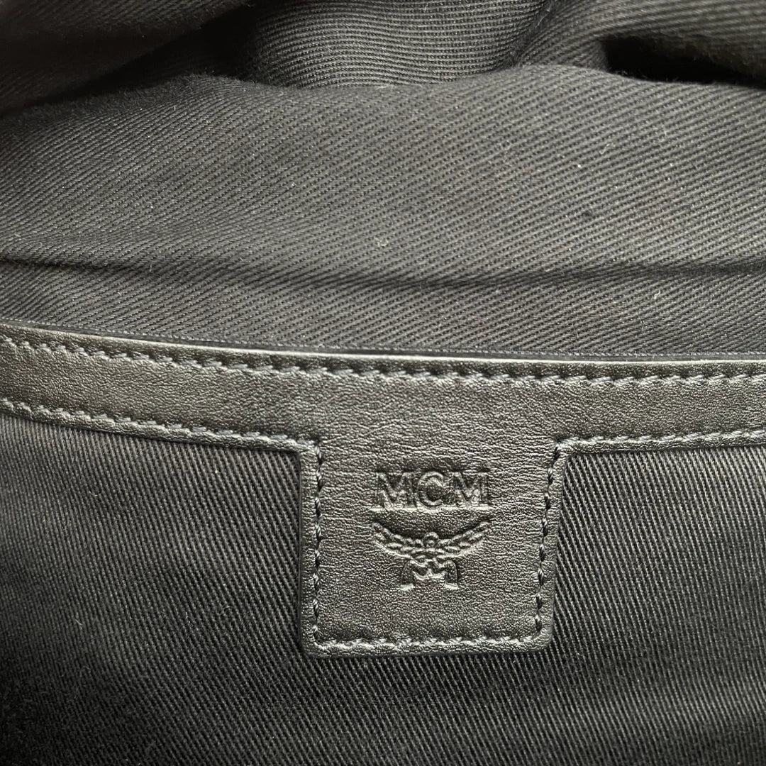 MCM Bauchtasche / Gürteltasche Fursten medium rot