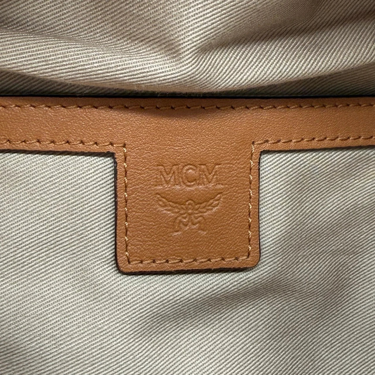 MCM Bauchtasche / Gürteltasche Fursten medium visetos braun