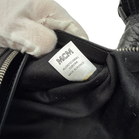 MCM Bauchtasche / Gürteltasche Fursten medium visetos schwarz – Seriennummer im Detail