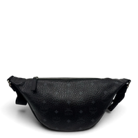 MCM Bauchtasche / Gürteltasche Fursten medium visetos schwarz – Gesamtansicht
