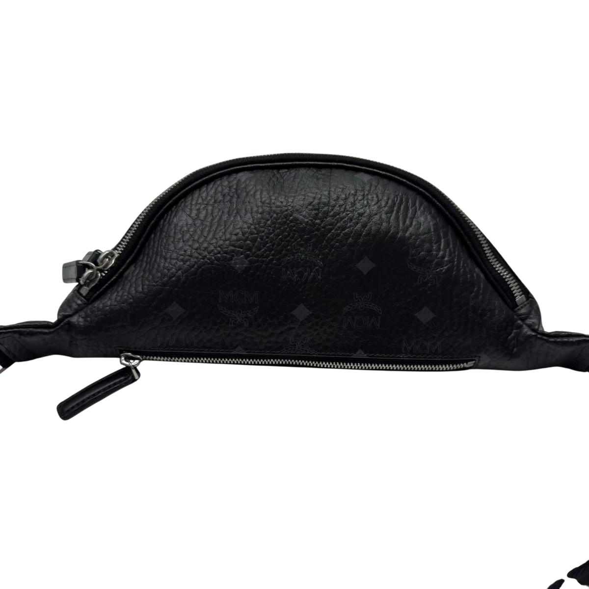 MCM Bauchtasche / Gürteltasche Fursten medium visetos schwarz – Seitenansicht