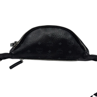 MCM Bauchtasche / Gürteltasche Fursten medium visetos schwarz – Seitenansicht