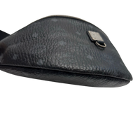 MCM Bauchtasche / Gürteltasche Fursten medium visetos schwarz – Seitenansicht