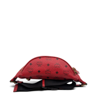 MCM Bauchtasche / Gürteltasche Fursten small visetos rot