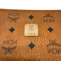 MCM Clutch visetos braun – Seriennummer im Detail